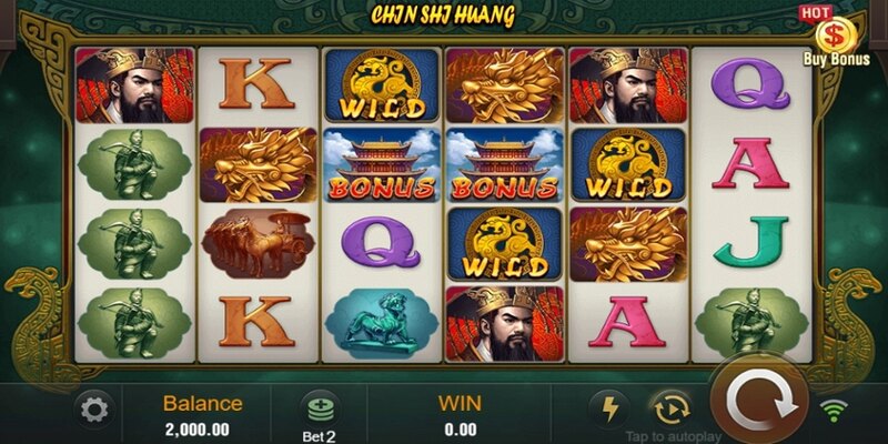 Slot chin shi huang tại sảnh nổ hũ OK365